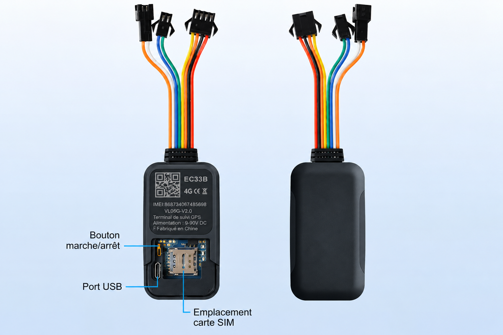 TRACKERCAR PRO 2 - Traceur GPS EC33B 4g