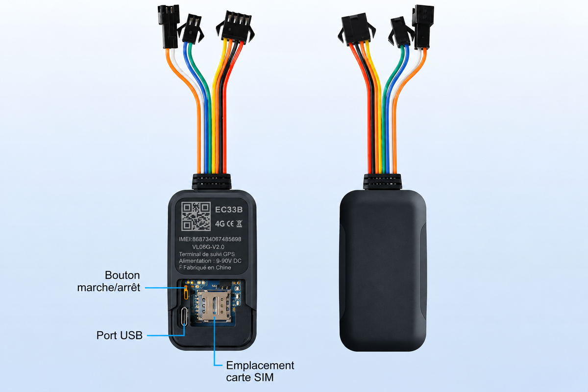 TRACKERCAR PRO 2 - Traceur GPS EC33B 4g